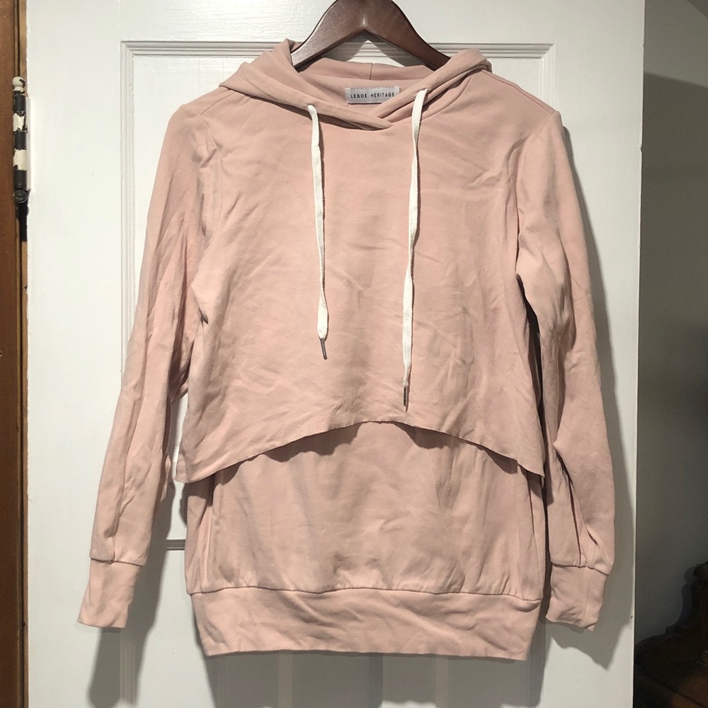 Legoe heritage | hoodie maternity sweatshirt | small